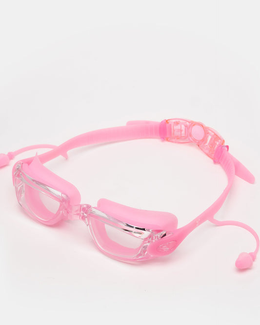LENTE NATACION ADULTO CON TAPON DE OIDO - ROSADO