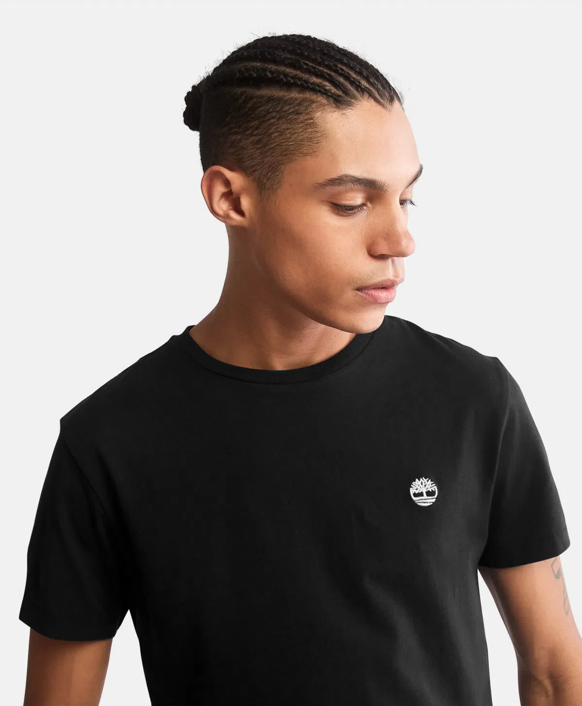 Timberland Playera de manga corta para Hombre con logotipo de algodón orgánico