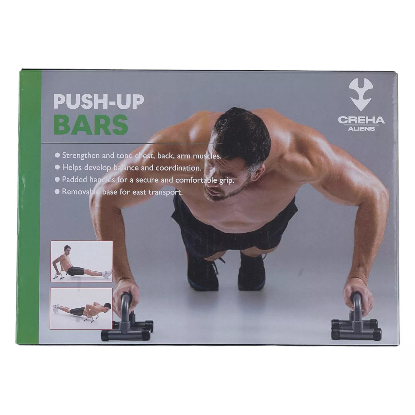 Barras de empuje para entrenamiento de fuerza