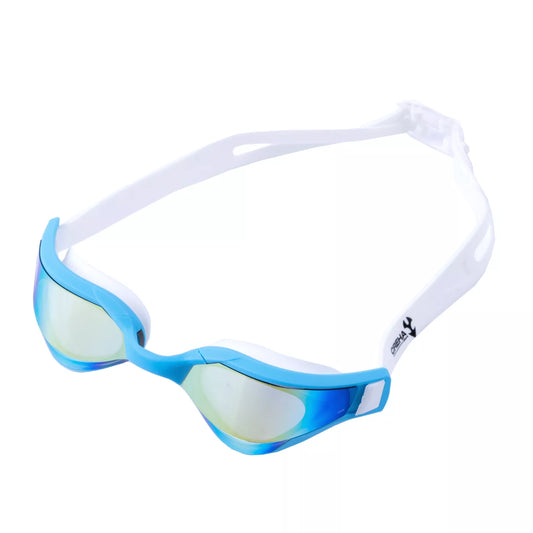 LENTE NATACION ADULTO DE ALTA GAMA CON PROTECCION MIRROR - AZUL