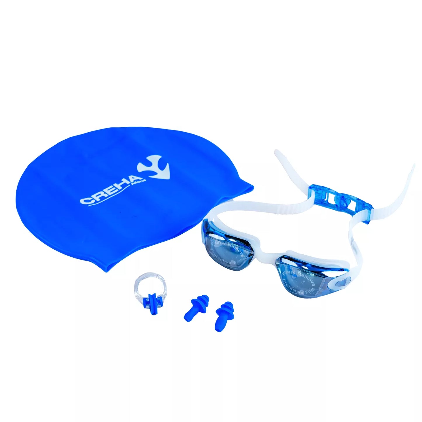 SET ESTUCHE JUNIOR - GORRO, LENTE, TAPON DE OIDO Y NARIZ