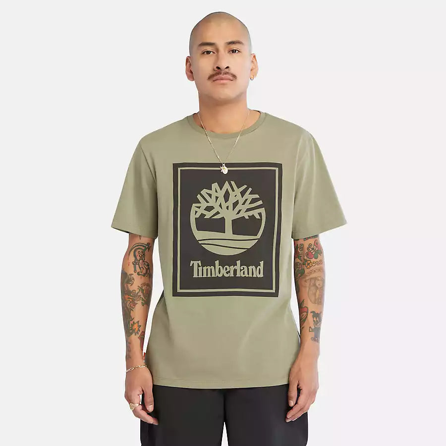 Timberland Playera con logotipo de árbol