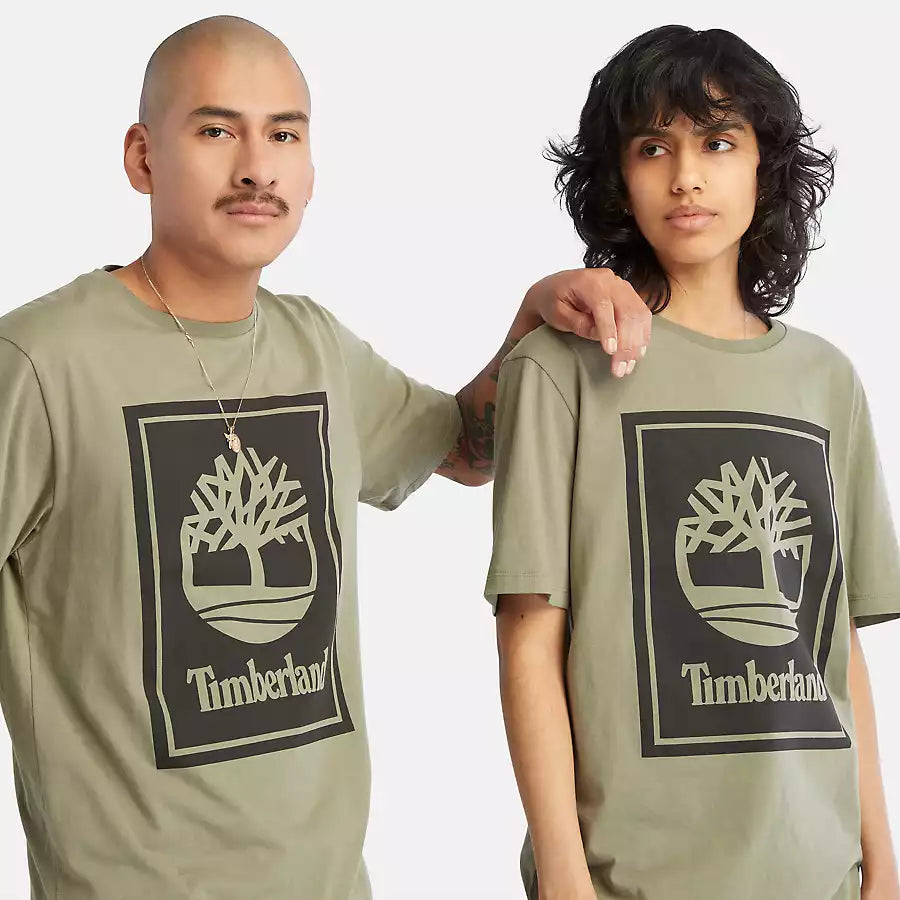 Timberland Playera con logotipo de árbol