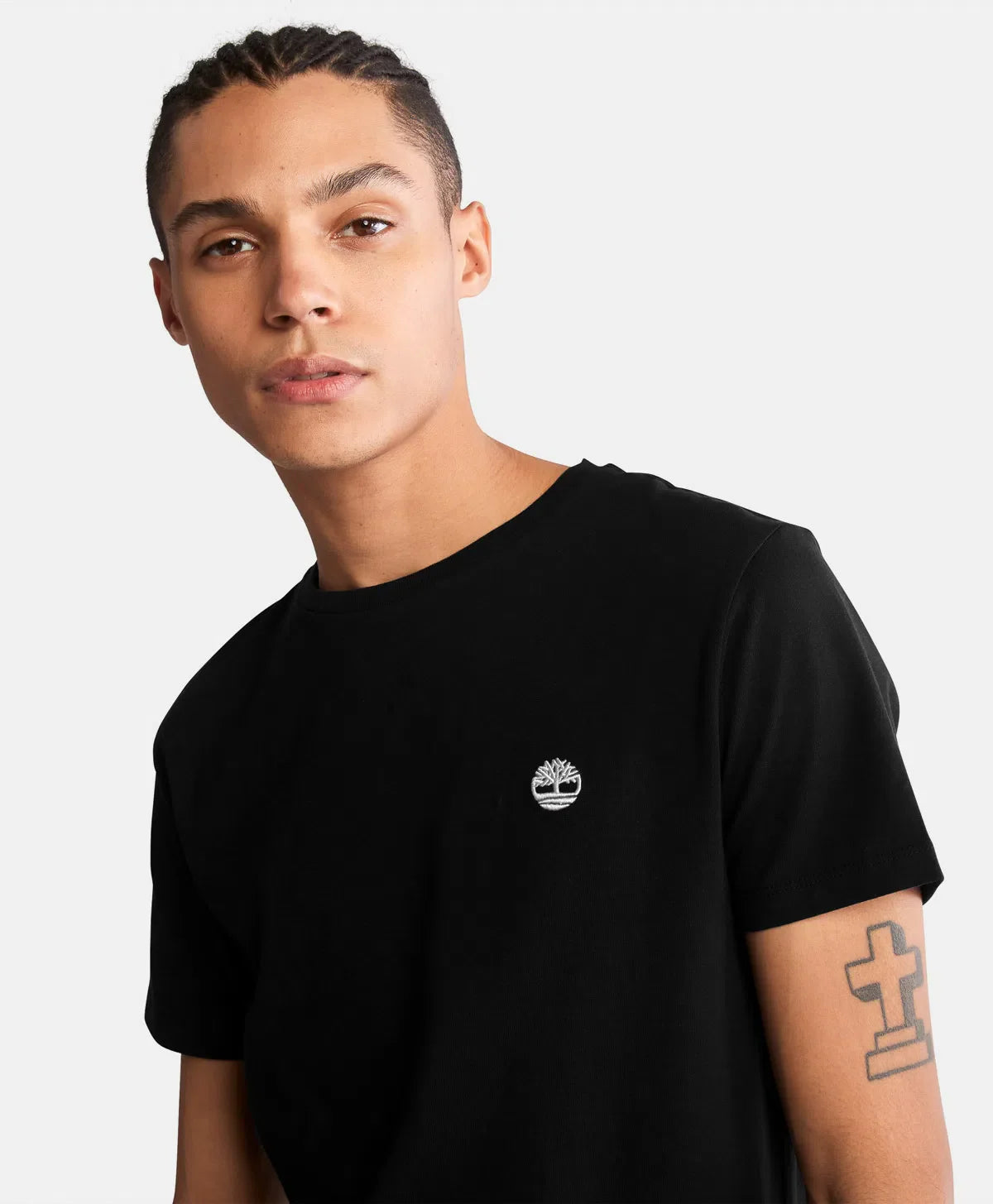 Timberland Playera de manga corta para Hombre con logotipo de algodón orgánico