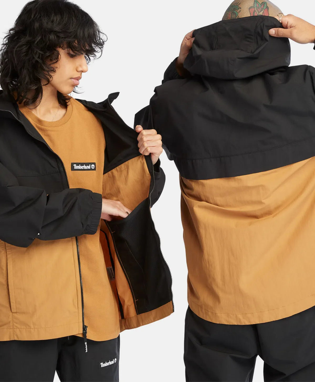 Timberland Water-Resistant Nylon Windbreaker