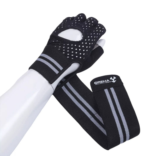 GUANTE DE GIMNASIO CON PROTECCION DE MU„ECA - L/XL